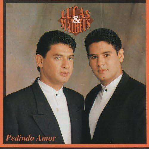 Portada de Álbum "Pedindo Amor", de Lucas e Matheus