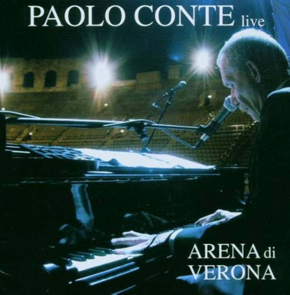 Portada de Álbum "Arena di Verona", de Paolo Conte