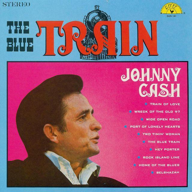 Capa do álbum "The Blue Train", de Johnny Cash