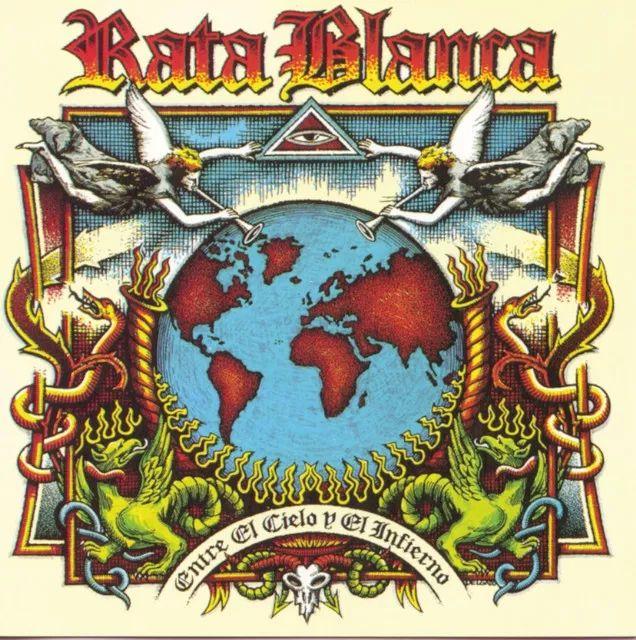 Portada de Álbum "Entre El Cielo y Infierno", de Rata Blanca
