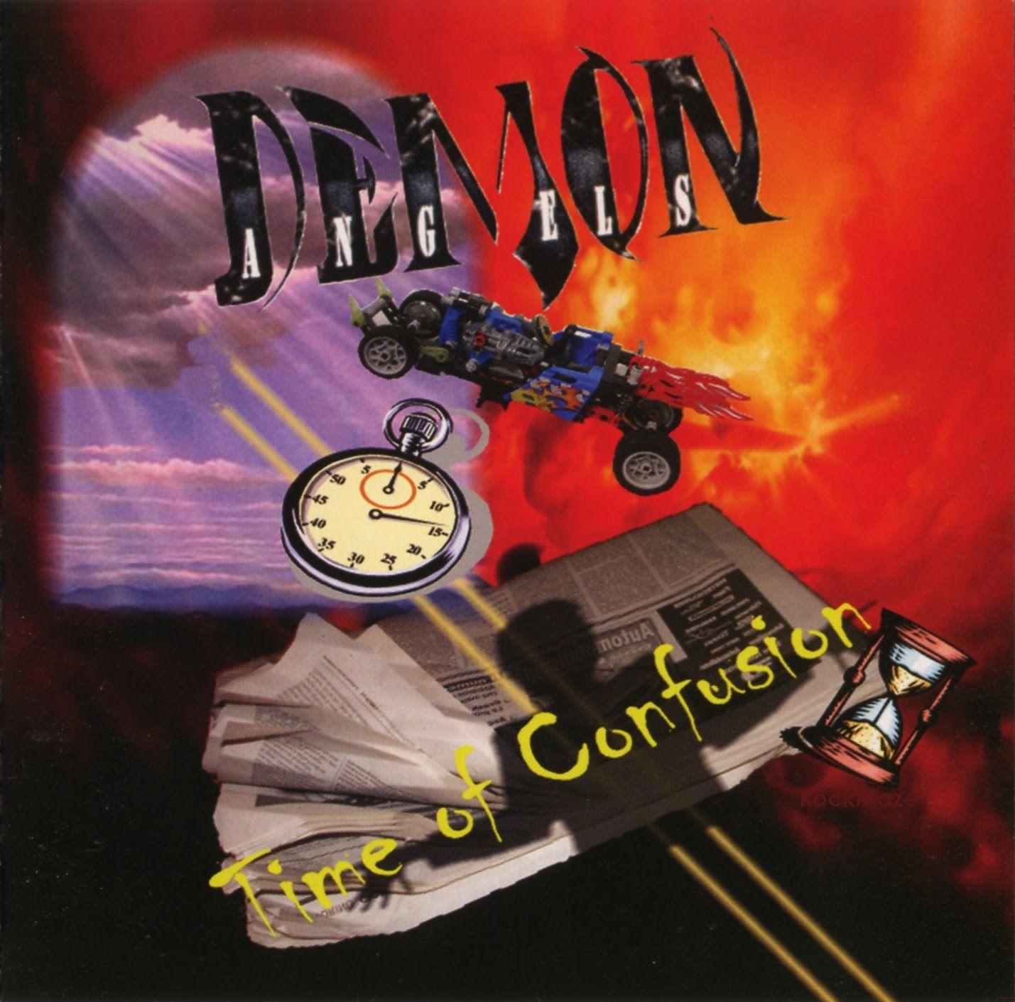 Portada de Álbum "Time Of Confusion", de Demon Angels