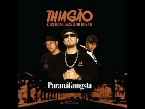 Portada de Álbum "Paraná Gangsta", de Thiagão e Os Kamikazes do Gueto