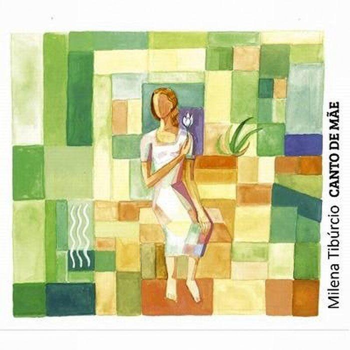 Portada de Álbum "Canto de Mãe", de Milena Tibúrcio