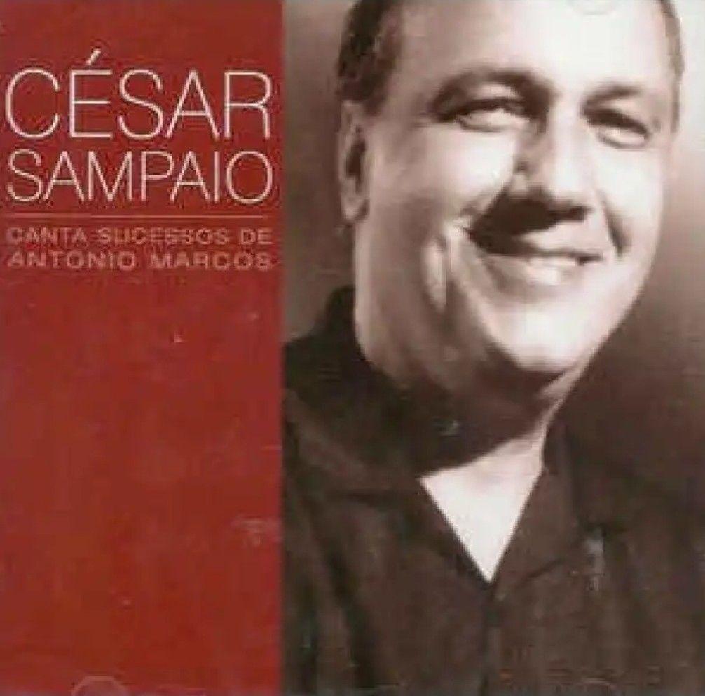 Portada de Álbum "César Sampaio Canta Sucessos de Antonio Marcos", de César Sampaio