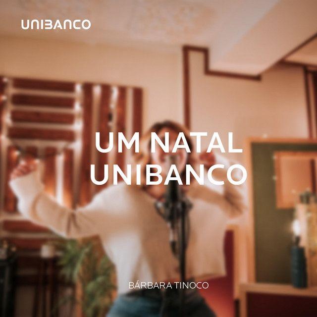 Capa do álbum "Um Natal UNIBANCO", de Bárbara Tinoco