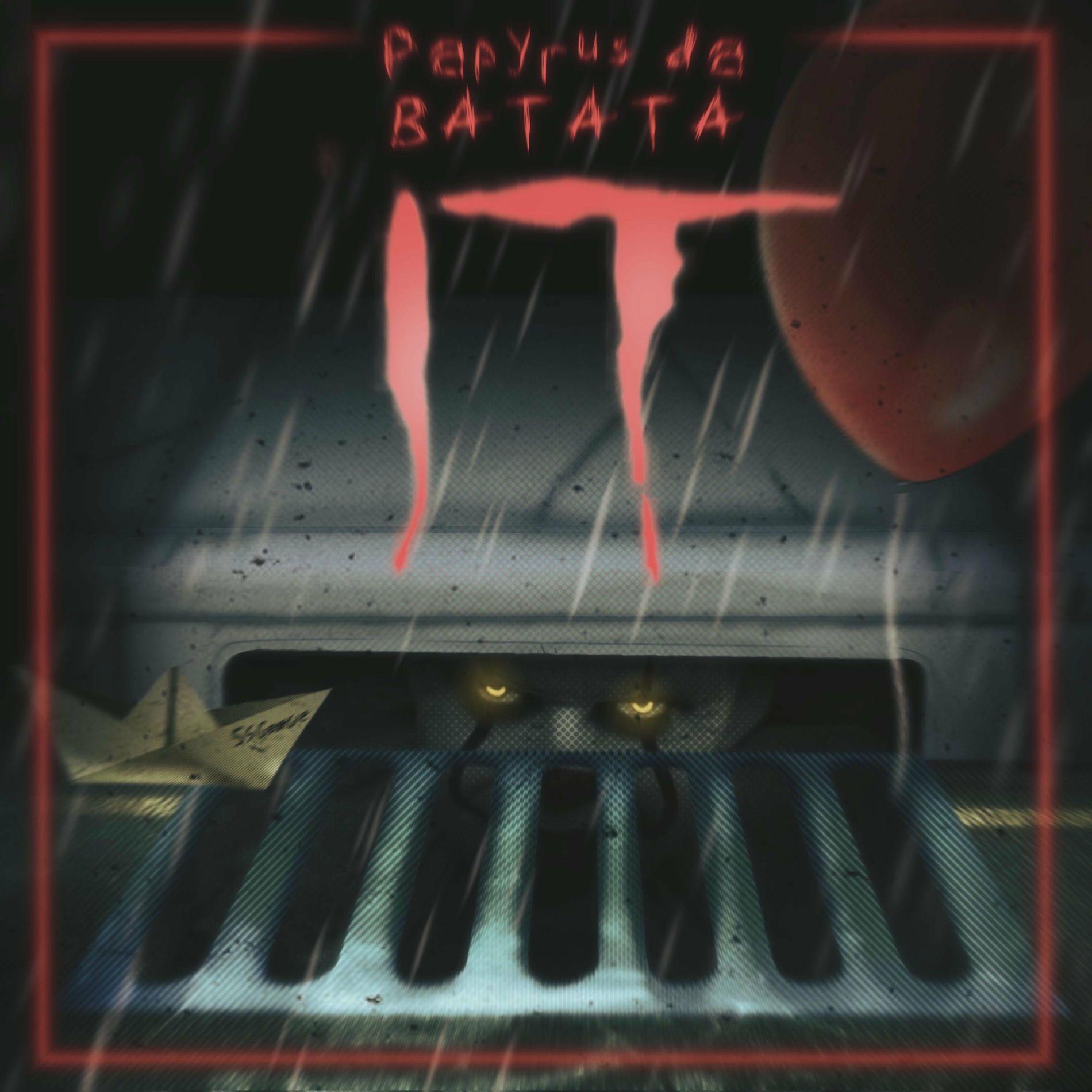 Capa do álbum "Vai Flutuar Comigo (Pennywise)", de Papyrus da Batata