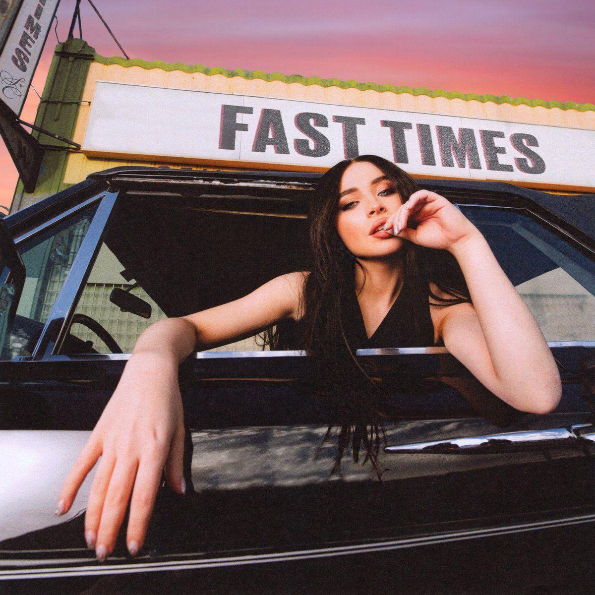 Portada de Sencillo/EP "Fast Times", de Sabrina Carpenter