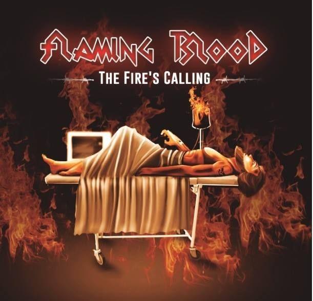 Single/EP cover of "The Fire's Calling" by Flaming Blood