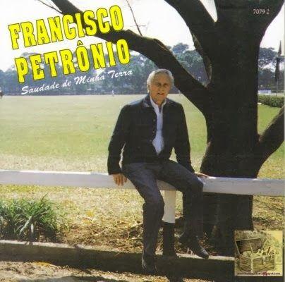 Portada de Álbum "Saudade de Minha Terra", de Francisco Petrônio