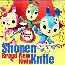 Capa do Álbum "Brand New Knife", de Shonen Knife