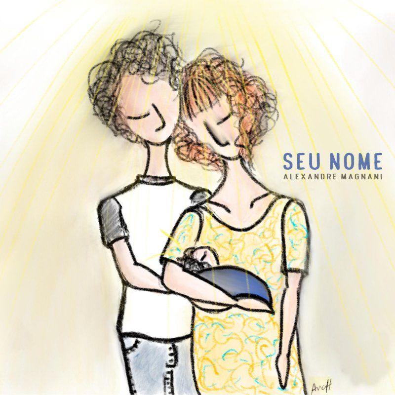 Portada de Sencillo/EP "Seu Nome", de Alexandre Magnani