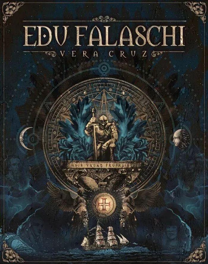 Portada de Álbum "Vera Cruz", de Edu Falaschi