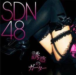 Portada de Álbum "Yuuwaku No Garter", de SDN48