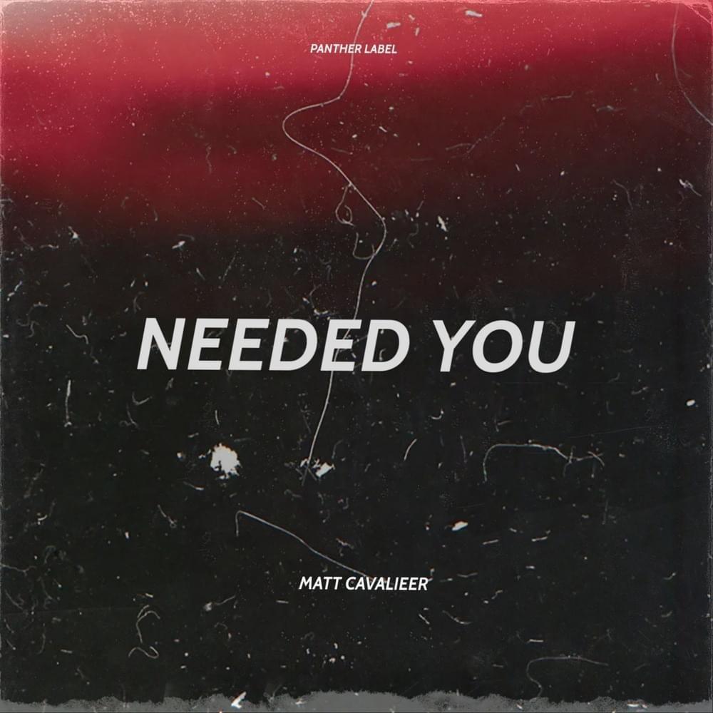 Portada de Sencillo/EP "Needed You", de Matt Cavalieer