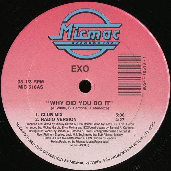Portada de Sencillo/EP "Why Did You Do It", de EXO (Freestyle)