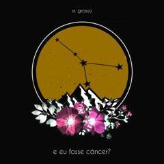 Capa do Single/EP "E Se Eu Fosse Câncer?", de Sr. Grosso