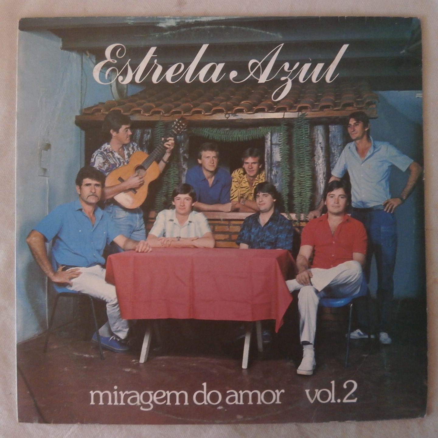 Portada de Álbum "Miragem do Amor", de Banda Estrela Azul