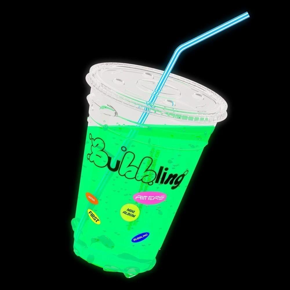 Capa do Single/EP "Bubbling (Japanese Version)", de AIMERS