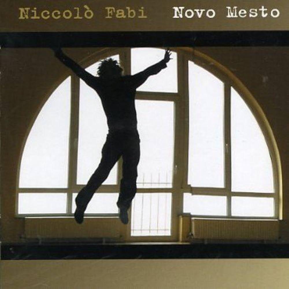 Portada de Álbum "Novo Mesto", de Niccolo Fabi