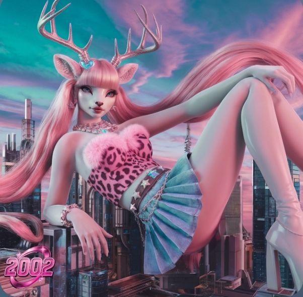 Capa do Álbum "2002 (Deluxe)", de VEADA