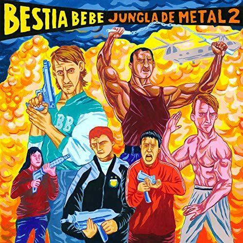 Capa do Álbum "Jungla de Metal 2", de Bestia Bebé