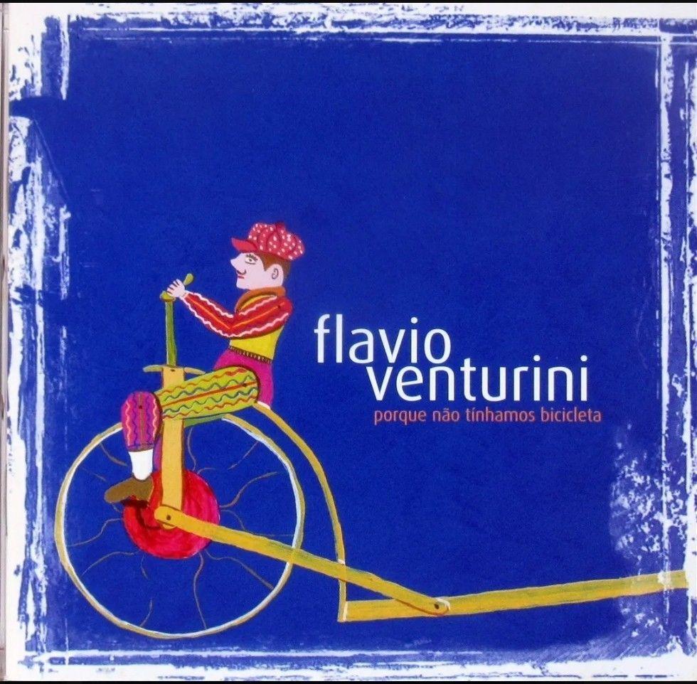 Capa do Álbum "Porque Não Tinhamos Bicicleta", de Flávio Venturini