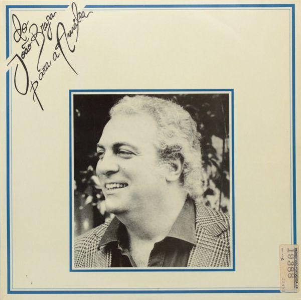 Capa do Álbum "Do João Braga Para A Amália", de João Braga