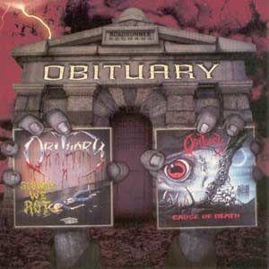 Portada de Álbum "Slowly We Rot/Cause of Death", de Obituary