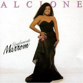 Portada del álbum "Simplesmente Marrom", de Alcione