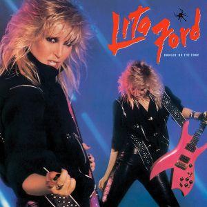 Portada de Álbum "Dancin' on the Edge", de Lita Ford