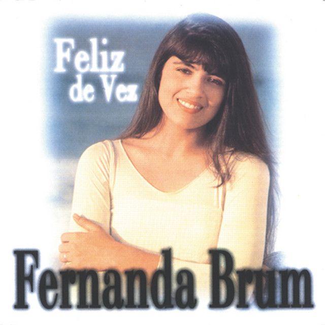 Portada del álbum "Feliz de Vez", de Fernanda Brum