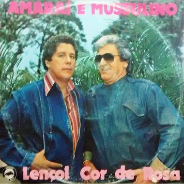 Portada de Álbum "Lençol Cor-De-Rosa", de Amaraí e Mussulino