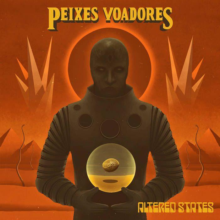 Portada de Álbum "Altered States", de Peixes Voadores