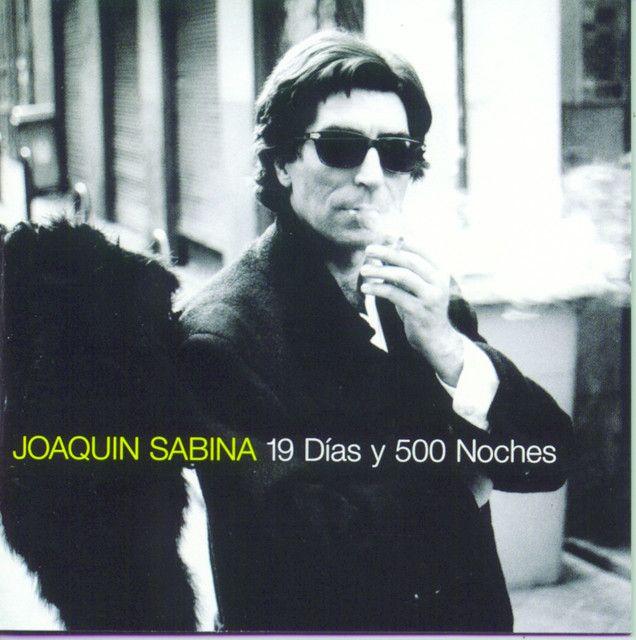 Capa do Álbum "19 Días y 500 Noches", de Joaquín Sabina