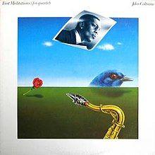 Portada del álbum "First Meditations", de John Coltrane