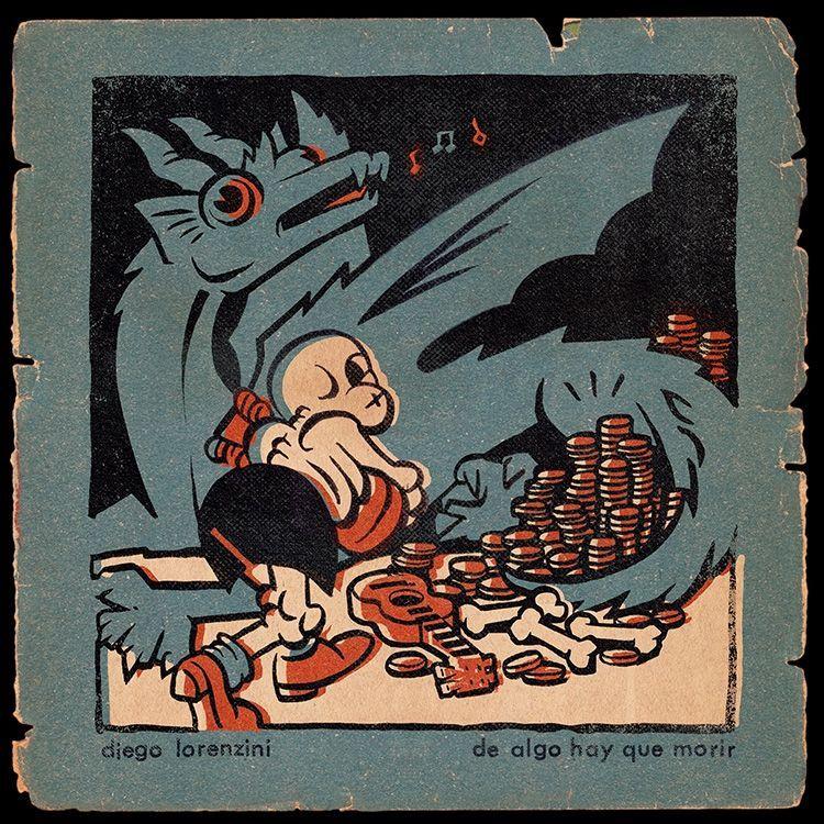 Portada de Álbum "De Algo Hay Que Morir", de Diego Lorenzini