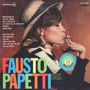 Portada del álbum "8ª Raccolta", de Fausto Papetti