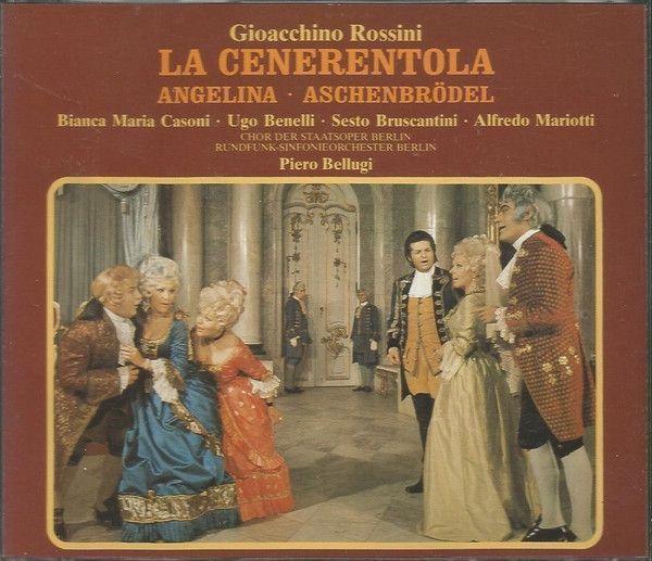 Portada de Álbum "La Cenerentola ", de Gioacchino Antonio Rossini