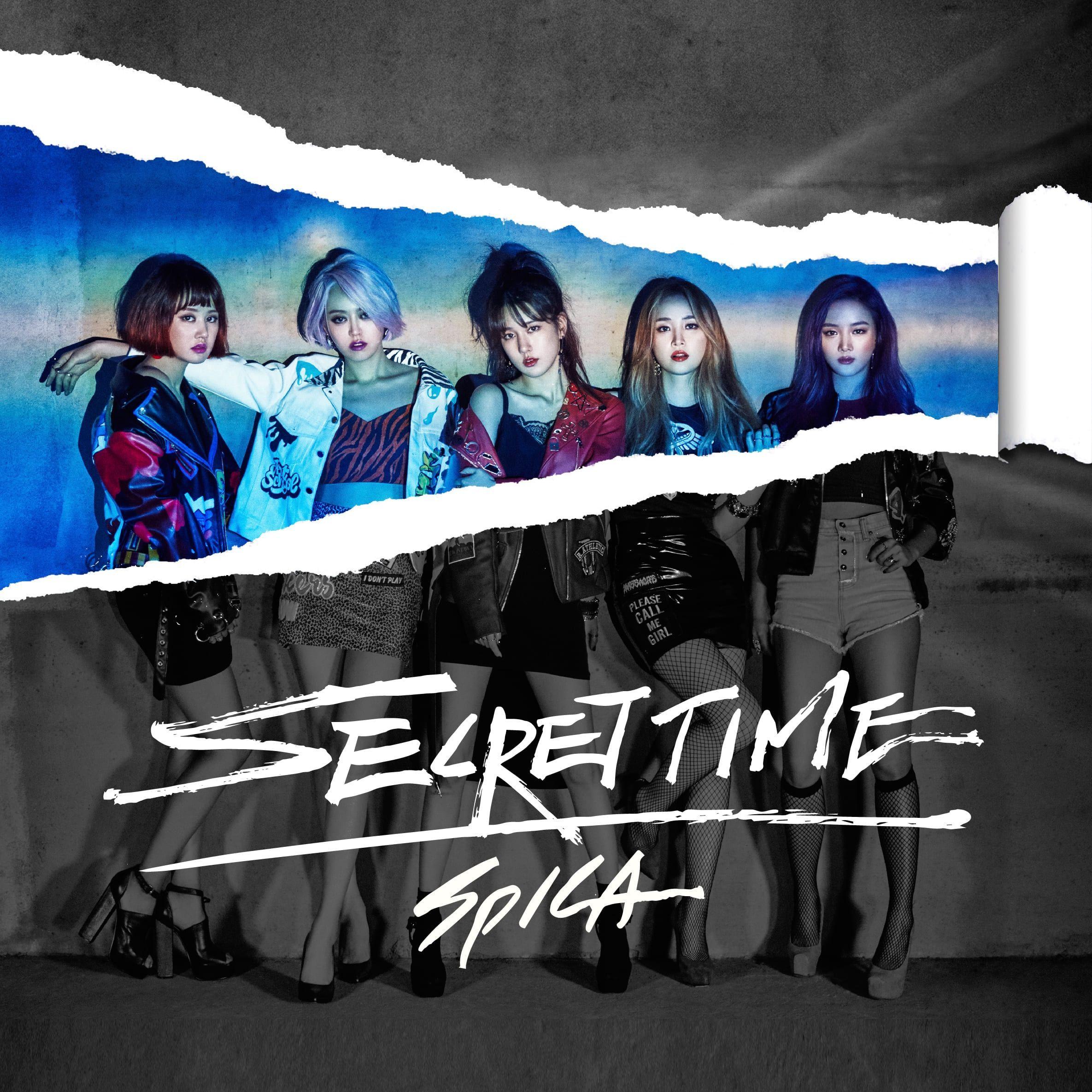 Capa do Single/EP "Secret Time", de SPICA