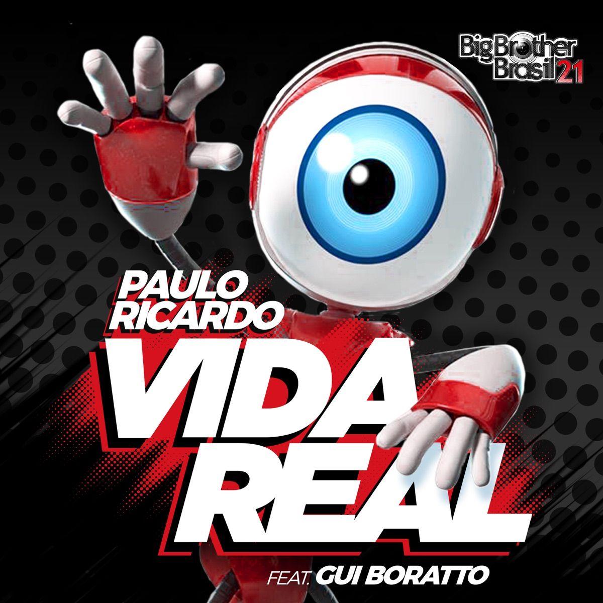 Capa do álbum "Vida Real (2021)", de Paulo Ricardo