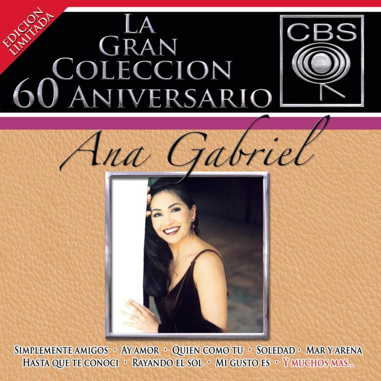 Portada de Álbum "La Coleccion de 60 Aniversario", de Ana Gabriel