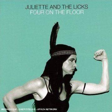 Portada de Álbum "Four on the Floor", de Juliette and The Licks