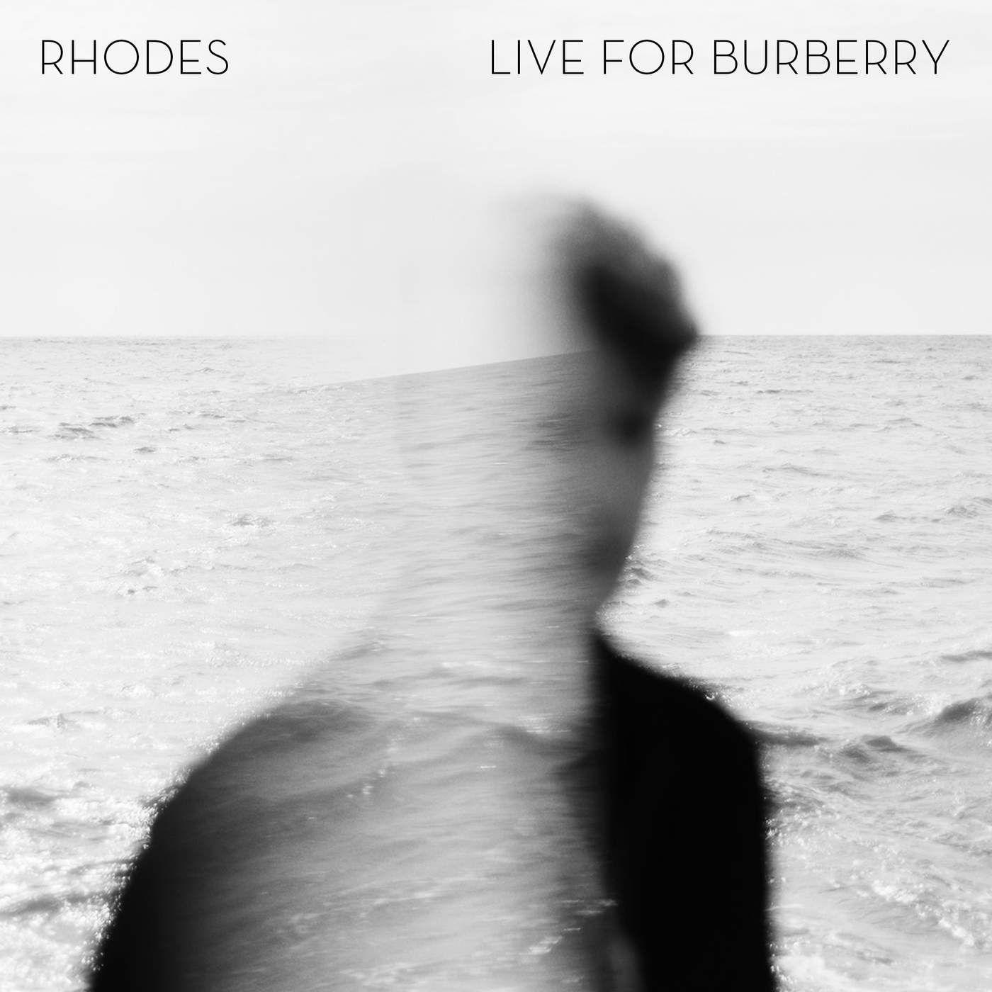 Capa do Single/EP "Live For Burberry", de Rhodes (Uk)