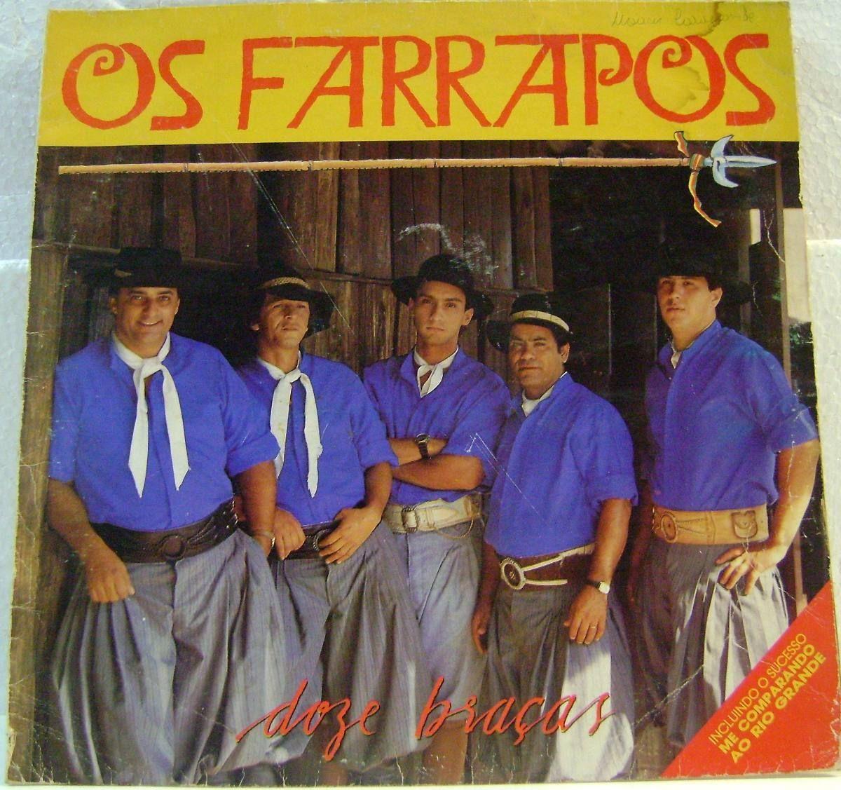 Album cover of "Doze Braças" by Os Farrapos