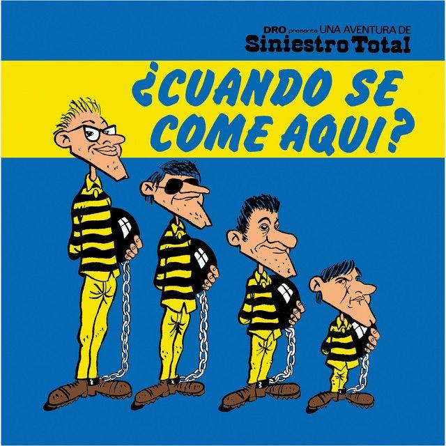Portada de Álbum "¿Cuando se Come Aqui?", de Siniestro Total