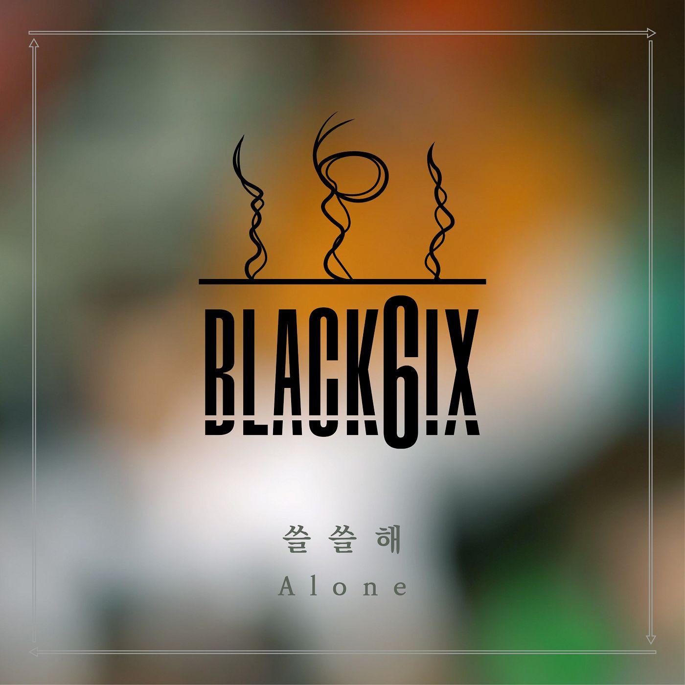 Portada de Sencillo/EP "Alone", de BLACK6IX
