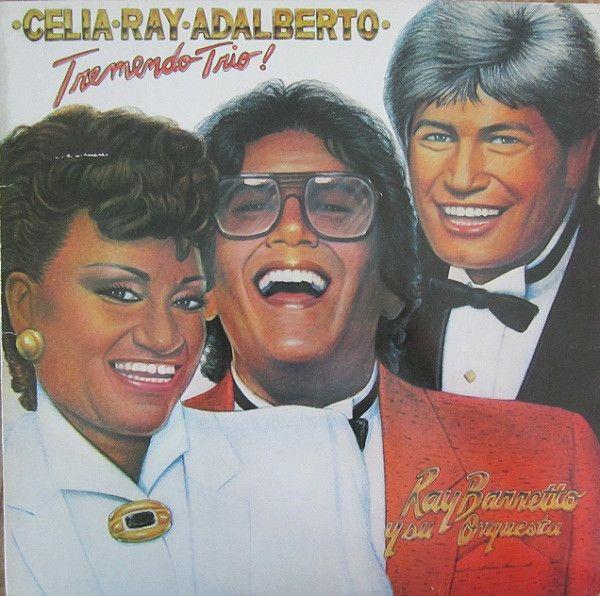 Capa do álbum "Tremendo Trio!", de Celia Cruz