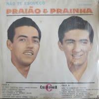Portada de Álbum "Não Te Esqueço", de Praião e Prainha