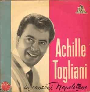 Portada de Álbum "Achille Togliani In Canzoni Napoletane", de Achille Togliani