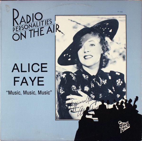Album cover of "Music, Music, Music" by Alice Faye